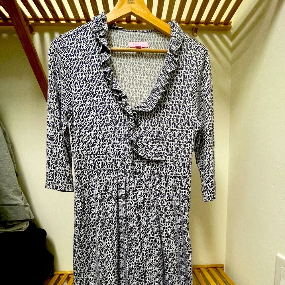 Lilly Pulitzer three-quarter sleeve dress